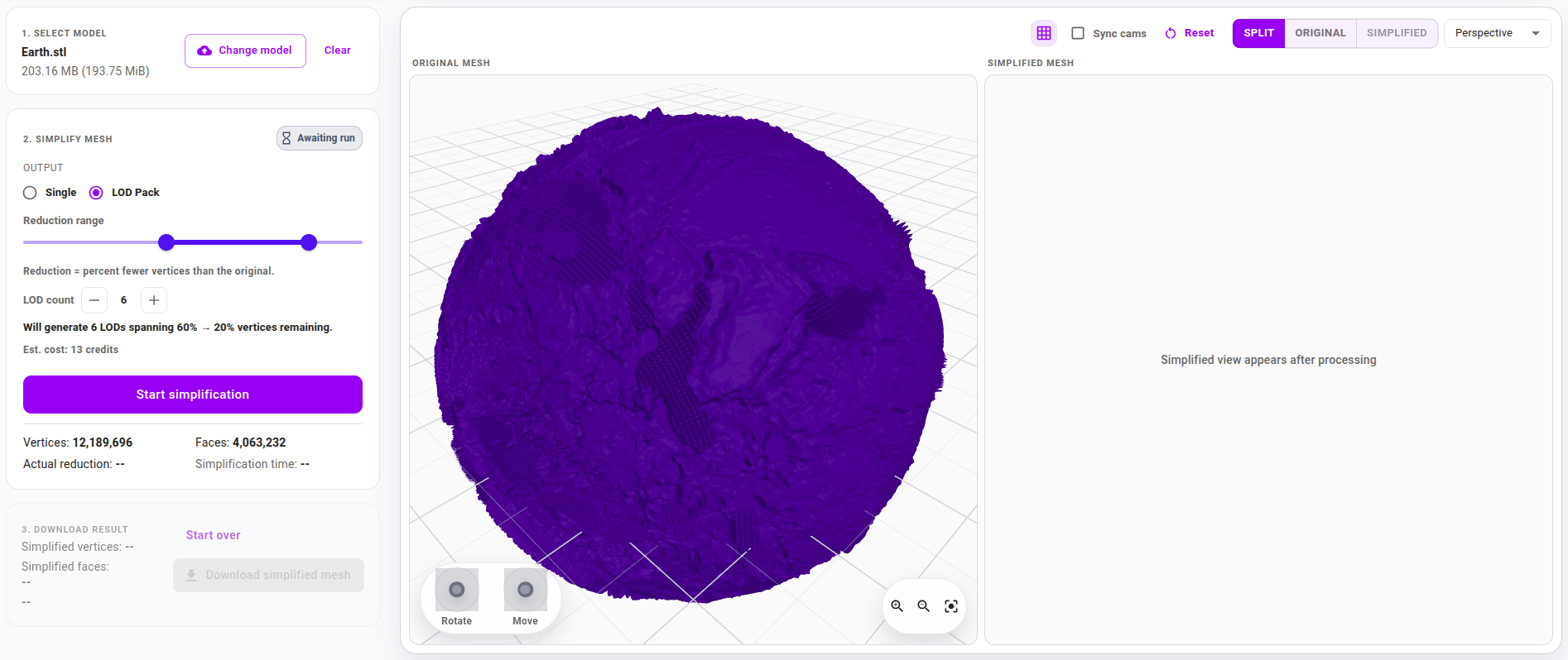 Tune target reduction before processing